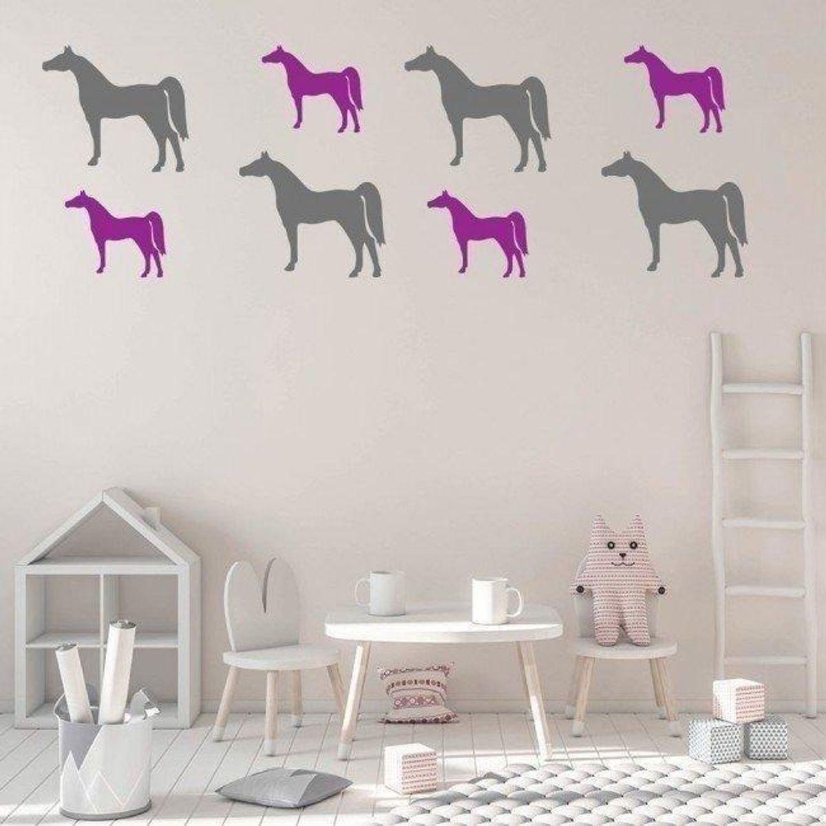 GENERICO - Decomural Horse Farmyard Animals Pack WS-33067
