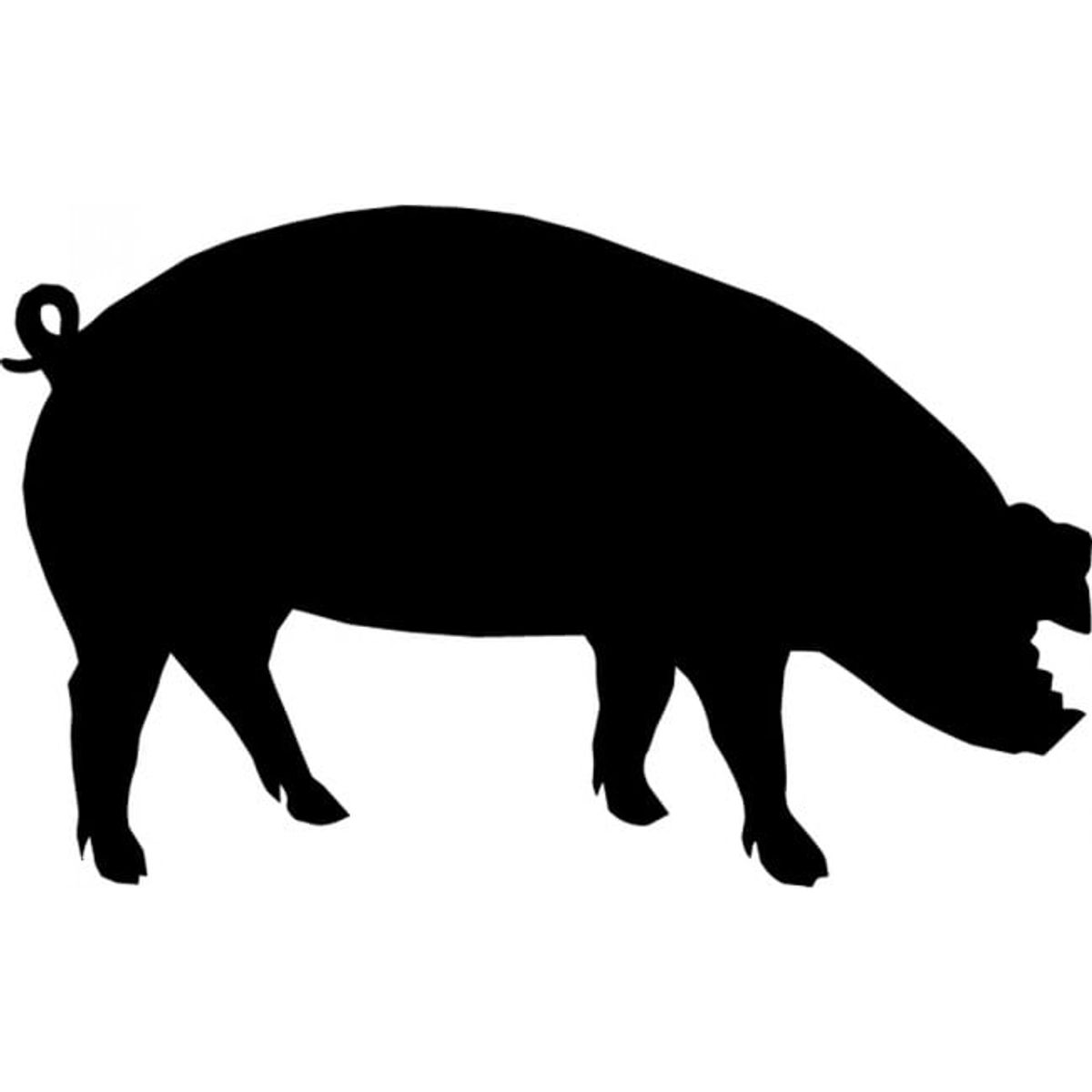 GENERICO - Decomural Pig Farm Animals Pack WS-33068