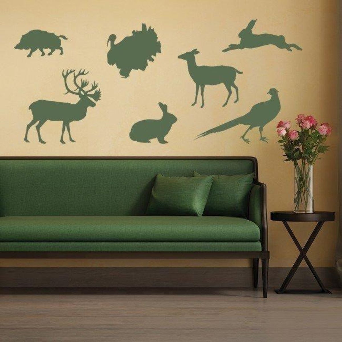 GENERICO - Decomural Woodland Animals Rabbit Deer Set WS-33091