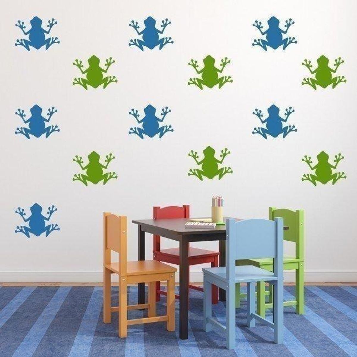 GENERICO - Decomural Frog Reptile Animals Pack WS-33095