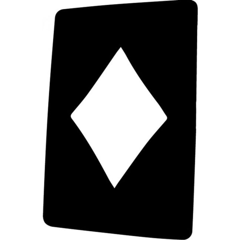 GENERICO - Decomural Diamond Card Card Games Pack WS-33101