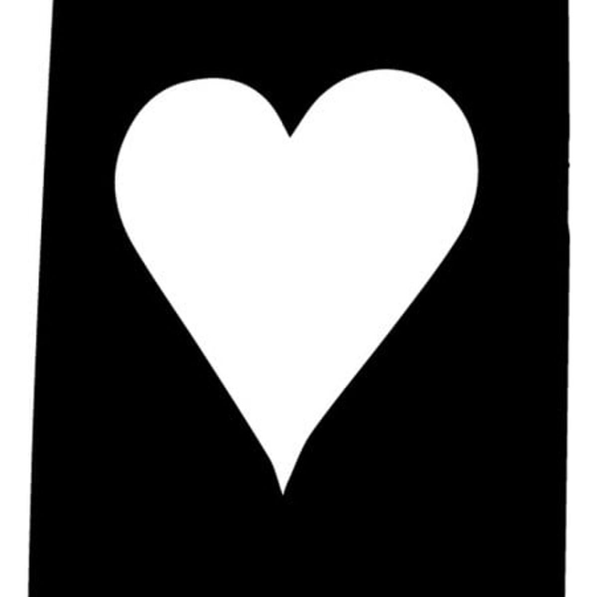 GENERICO - Decomural Heart Card Card Games Pack WS-33102