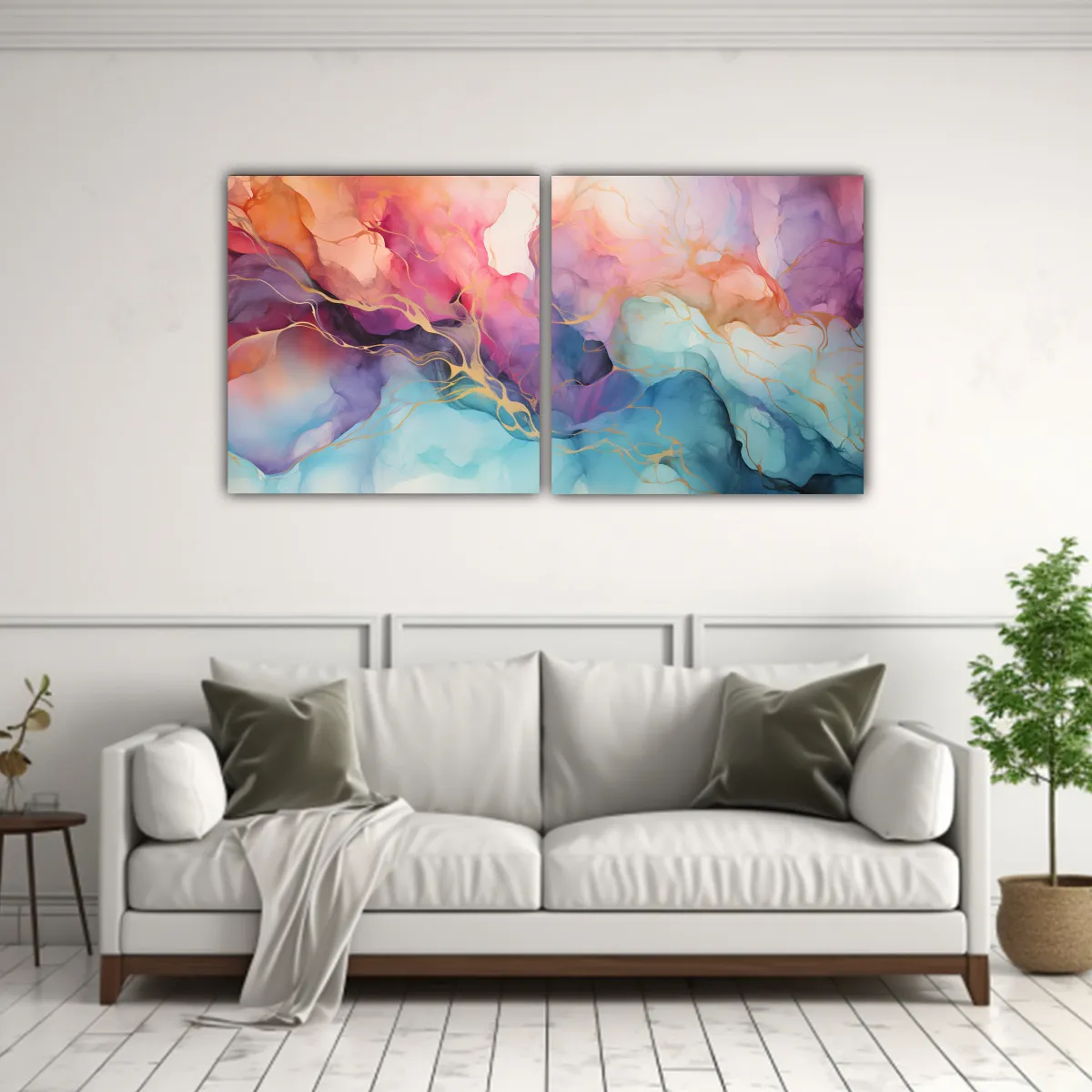 GENERICO - Cuadros Vanguardia Intensidad Alcohol Con Fondo 120x60 Cm