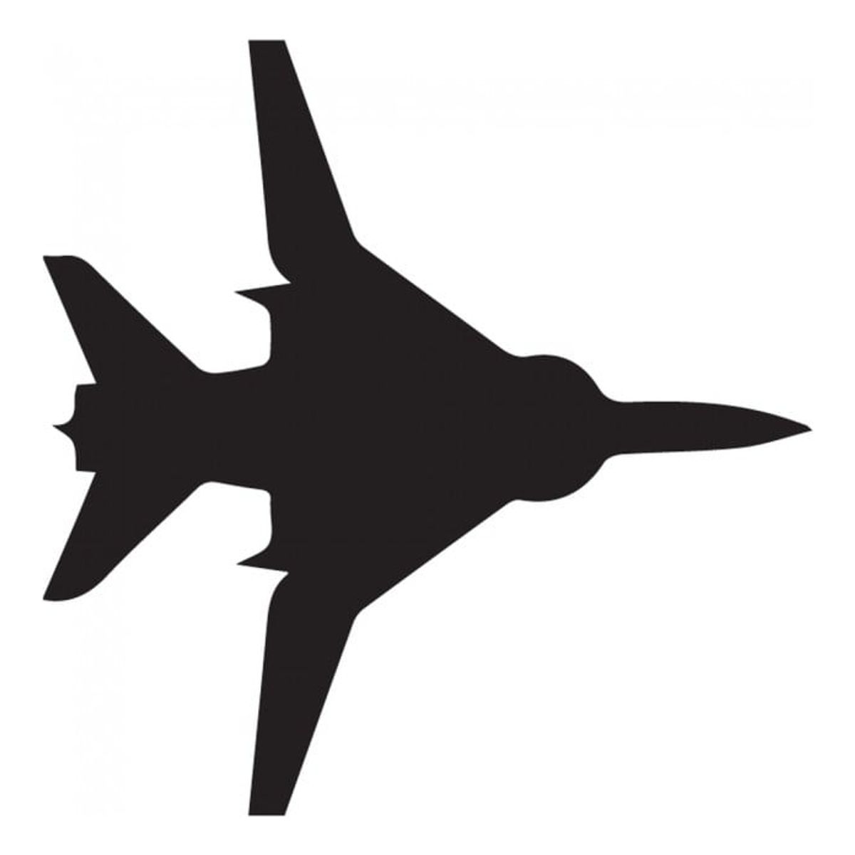 GENERICO - Decomural Fighter Jet Aircraft Plane Pack WS-33139