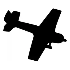 GENERICO - Decomural Propeller Plane Aeroplane Pack WS-33140