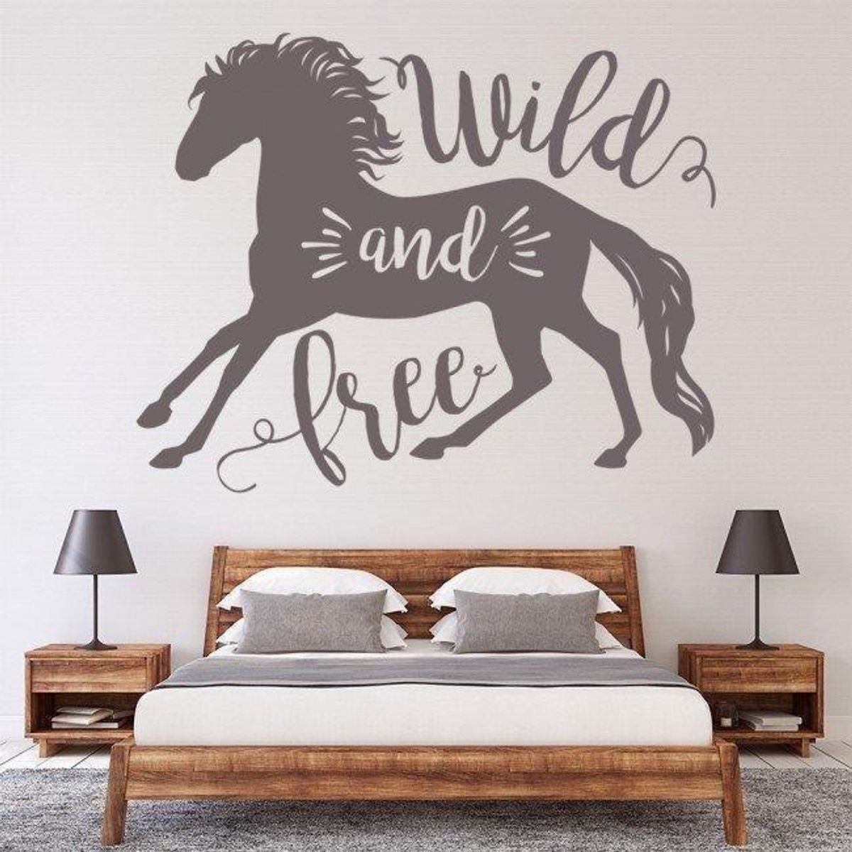 GENERICO - Decomural Wild And Free Horse WS-45060
