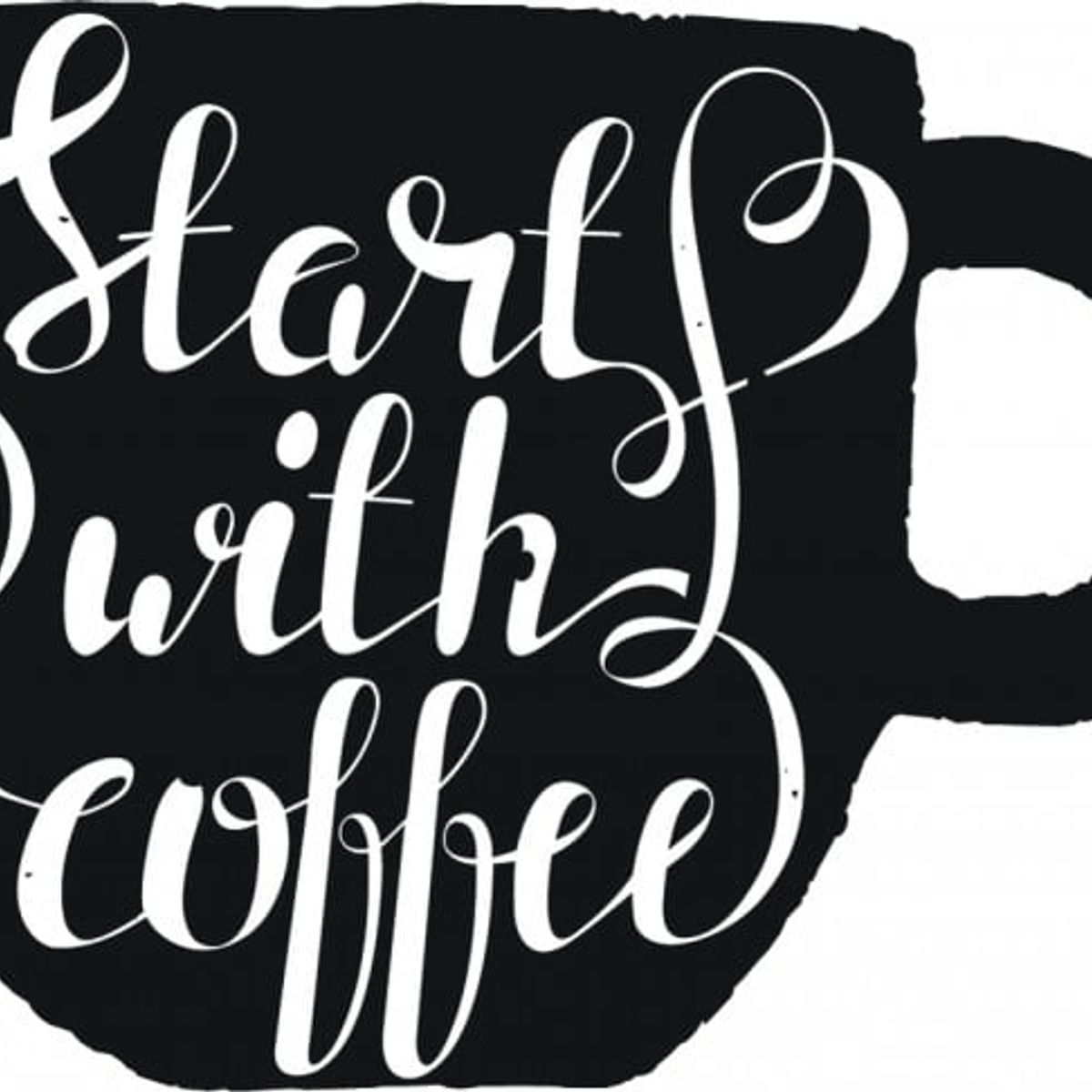 GENERICO - Decomural Start With Coffee Food WS-45078