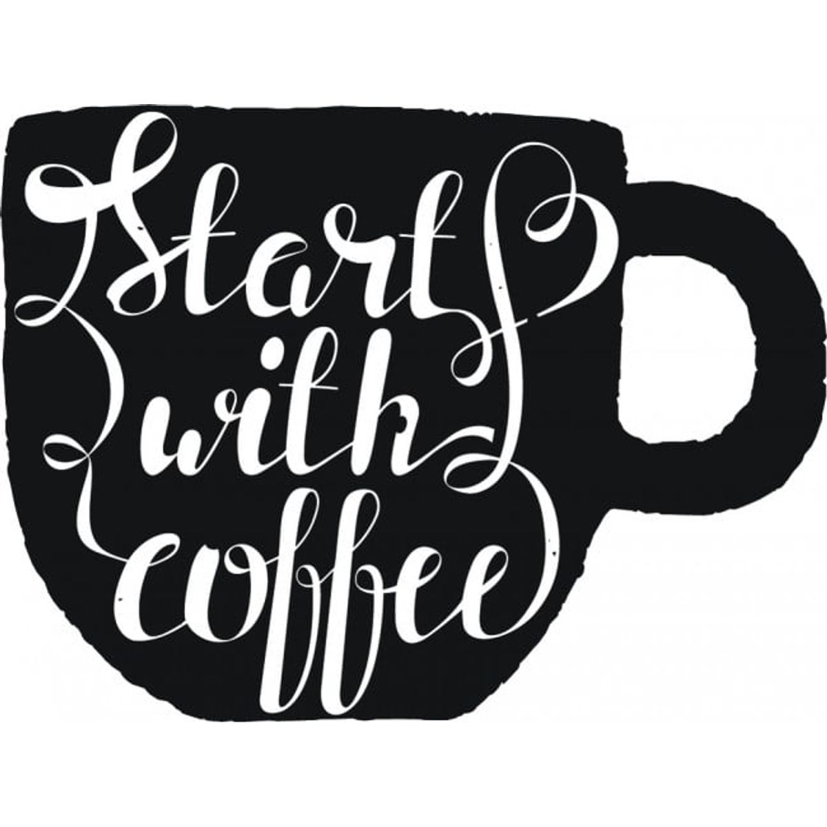 GENERICO - Decomural Start With Coffee Food WS-45078