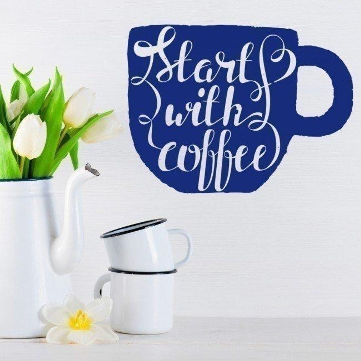 GENERICO - Decomural Start With Coffee Food WS-45078