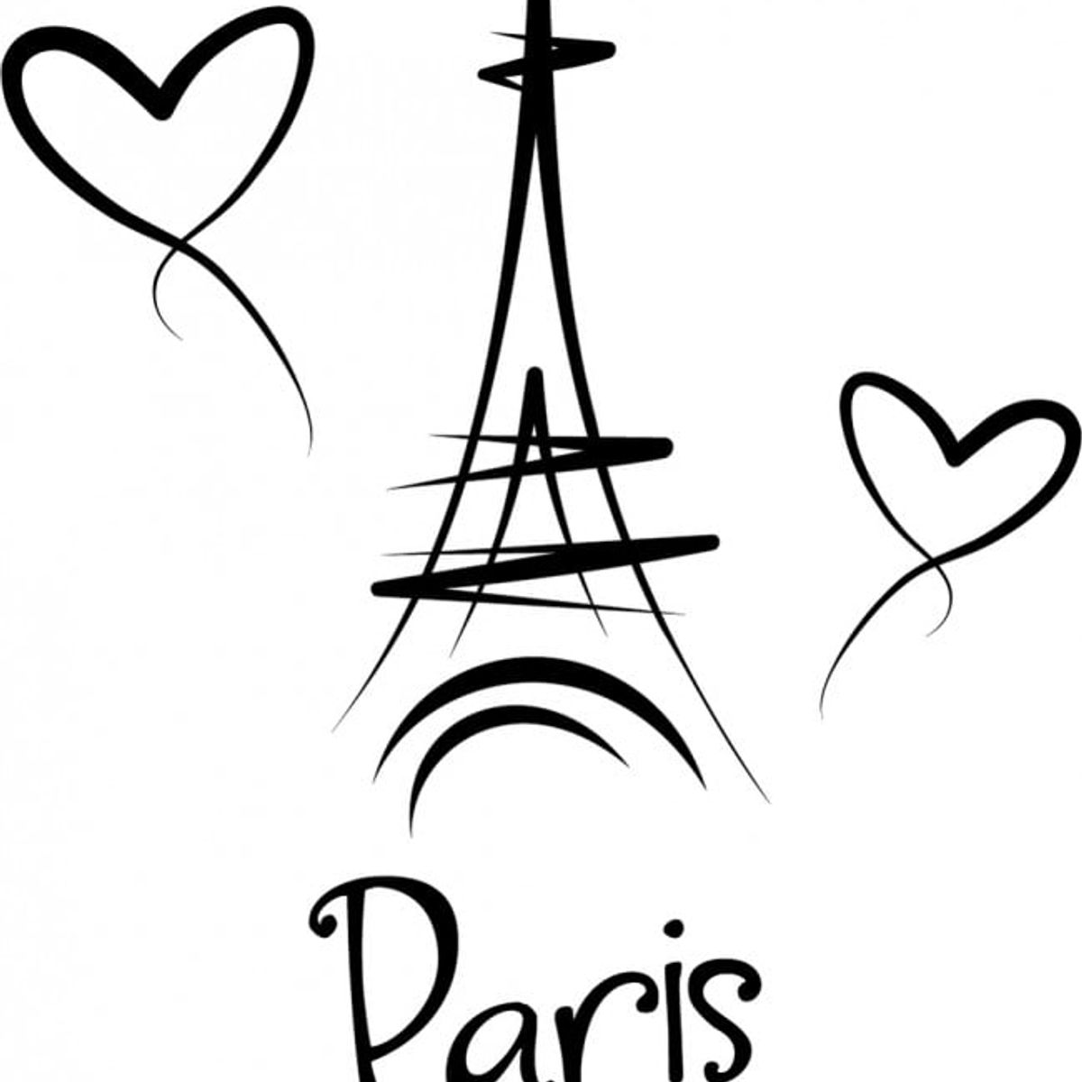 GENERICO - Decomural Love Paris Eiffel Tower WS-45247