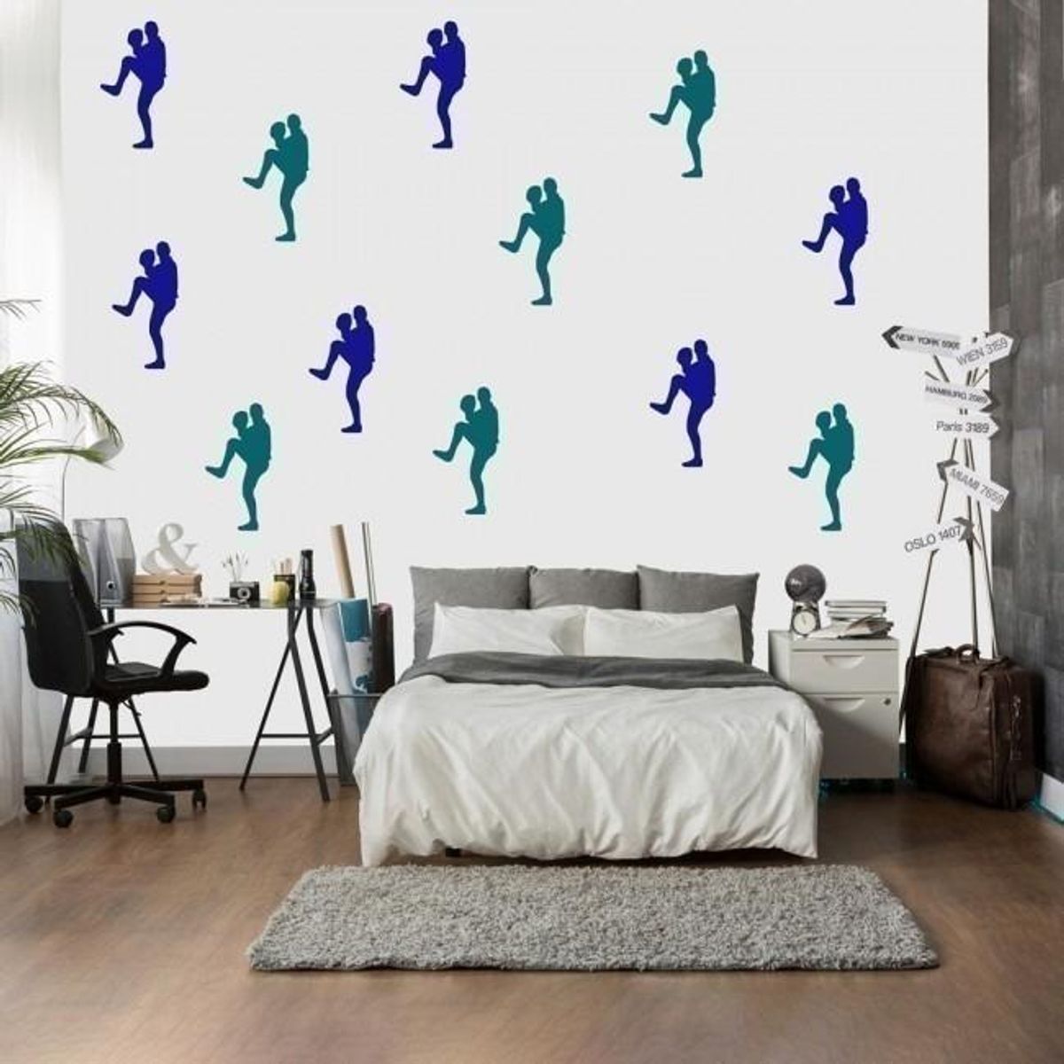 GENERICO - Decomural Baseball Pitcher American Sports Pack WS-33143