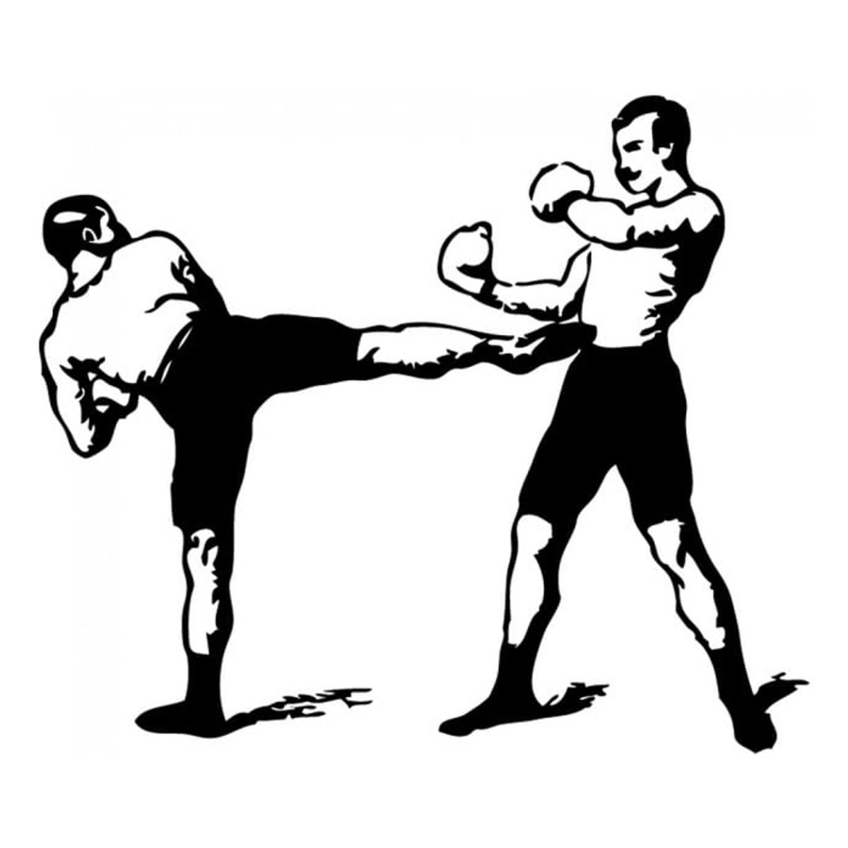 GENERICO - Decomural Kickboxing Fight Boxing Sport WS-34558