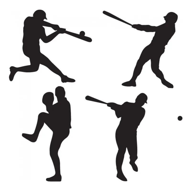 GENERICO - Decomural Baseball Set American Sport Pack WS-33147