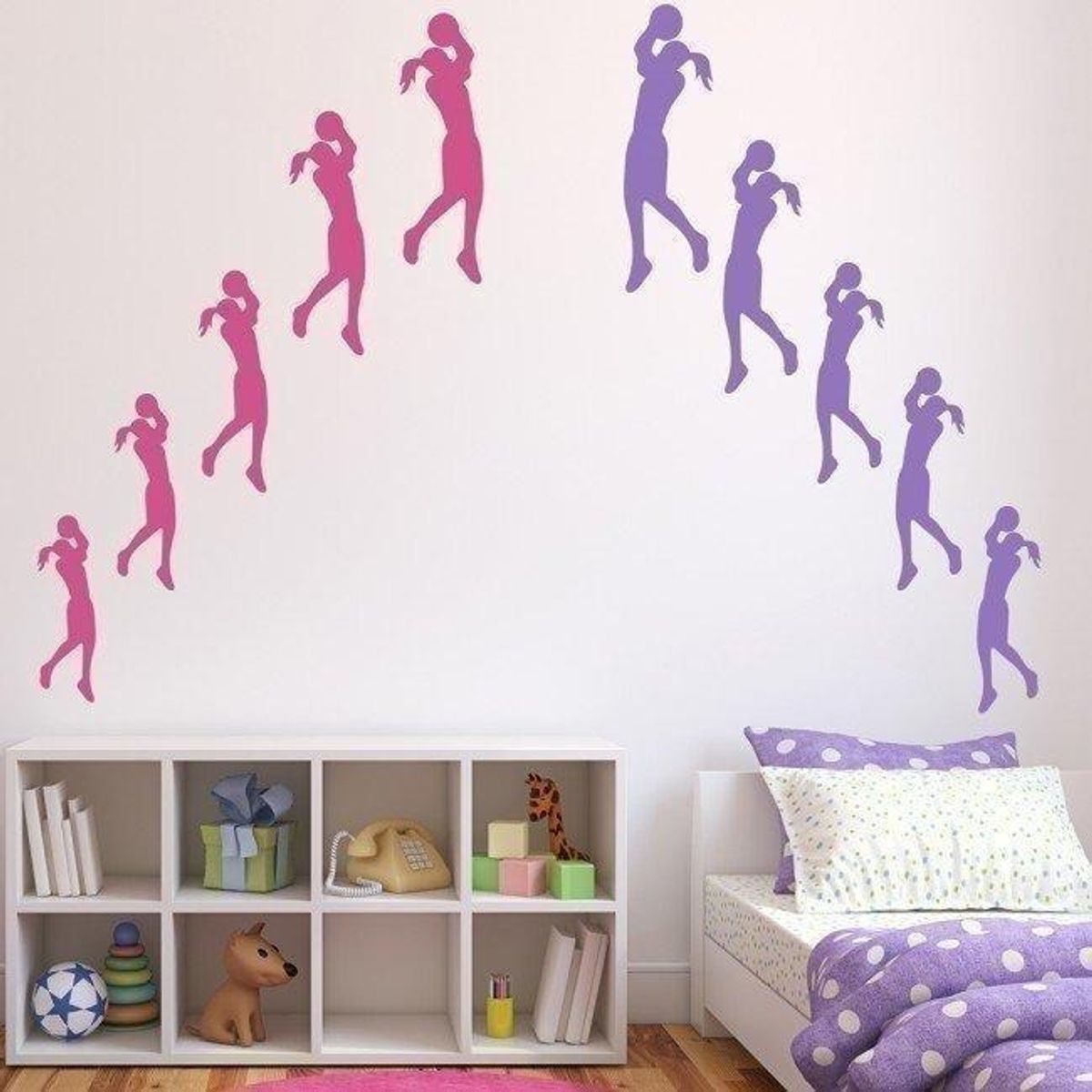 GENERICO - Decomural Female Basketball Player Sports Pack WS-33148