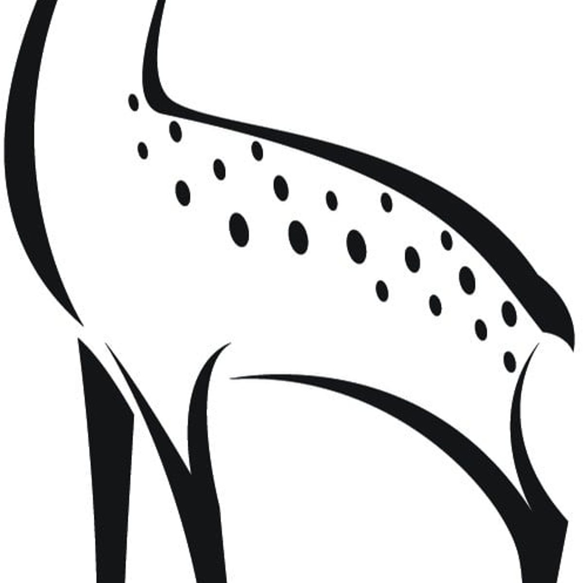 GENERICO - Decomural Deer Woodland Animals WS-45424