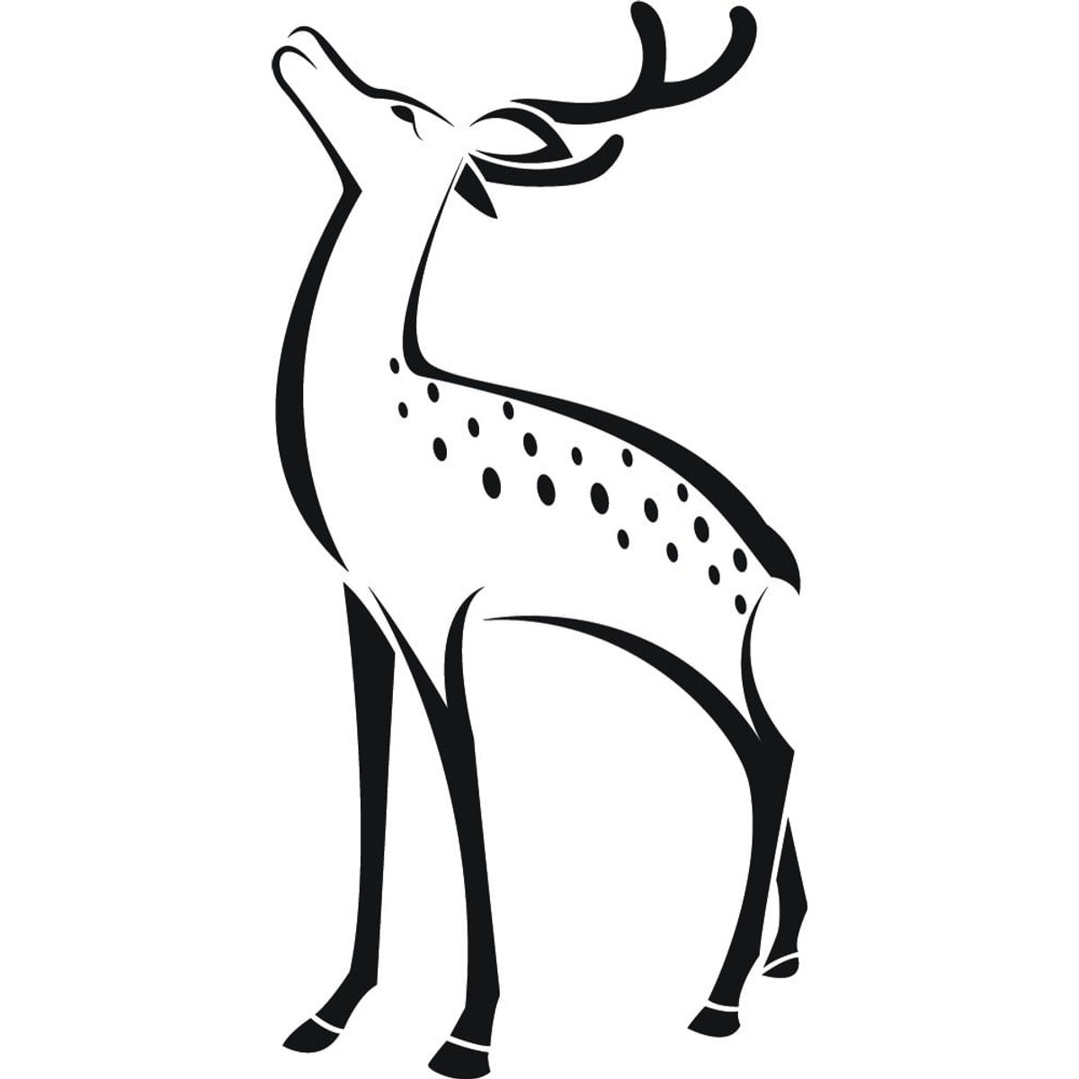 GENERICO - Decomural Deer Woodland Animals WS-45424