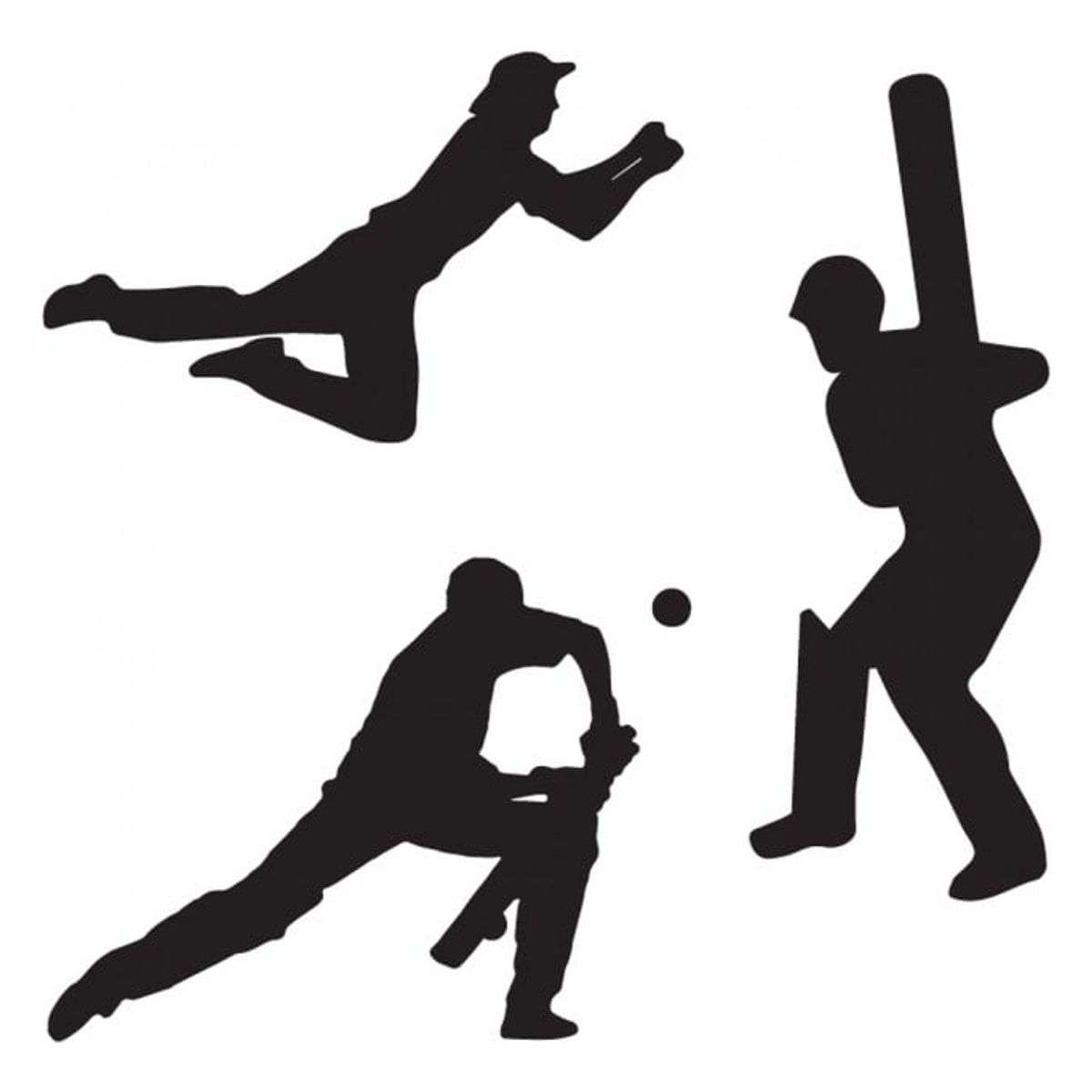 GENERICO - Decomural Cricket Players Sports Set WS-33156