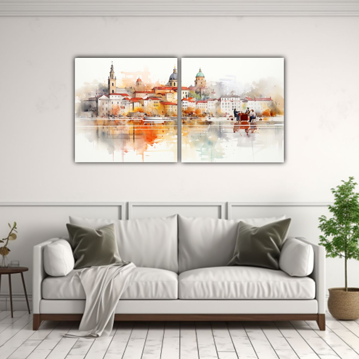 GENERICO - Pinturas De Decoración Con Detalles Intrincados 120x60 Cm