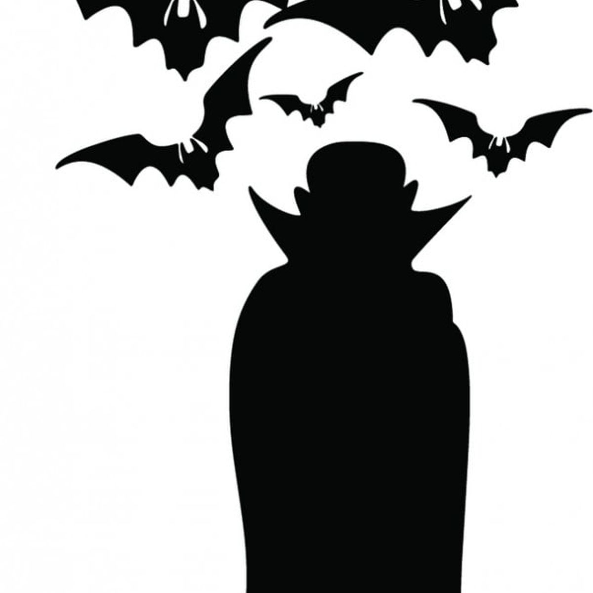 GENERICO - Decomural Vampire Bat Halloween WS-45526