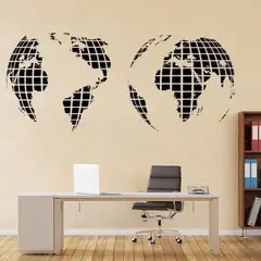 GENERICO - Decomural World Globes World Maps WS-34606