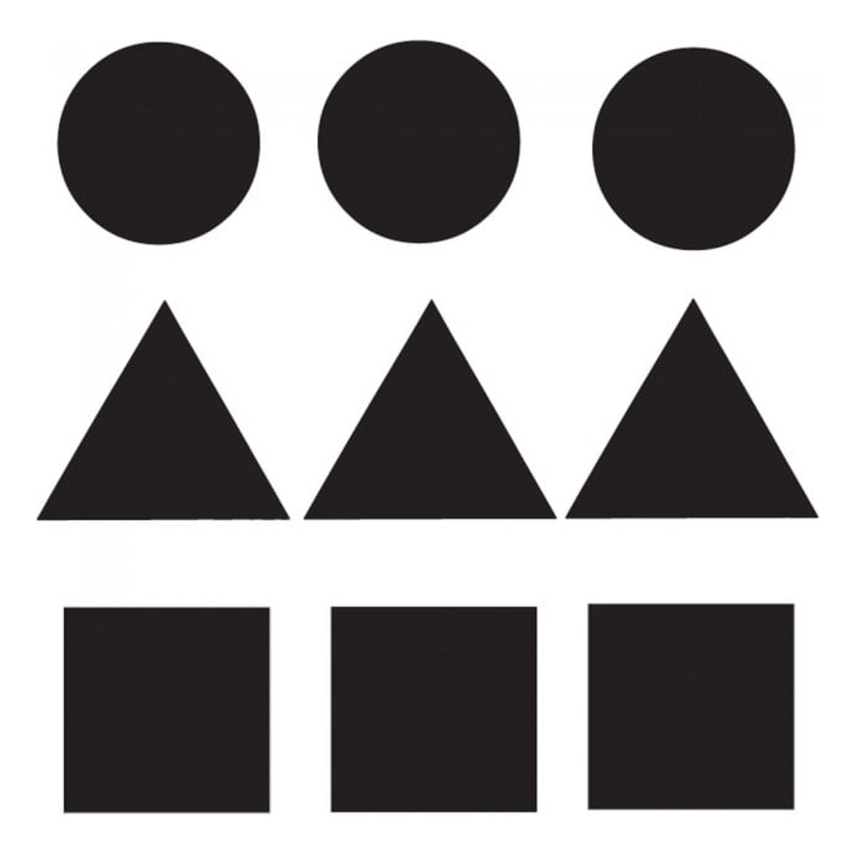 GENERICO - Decomural Shapes School Nursery Set WS-33179