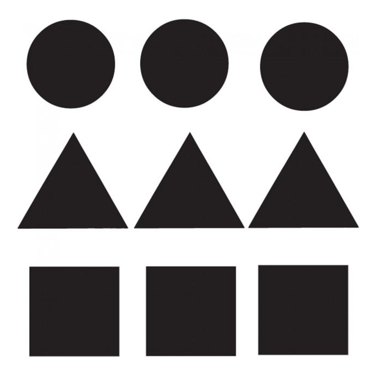 GENERICO - Decomural Shapes School Nursery Set WS-33179