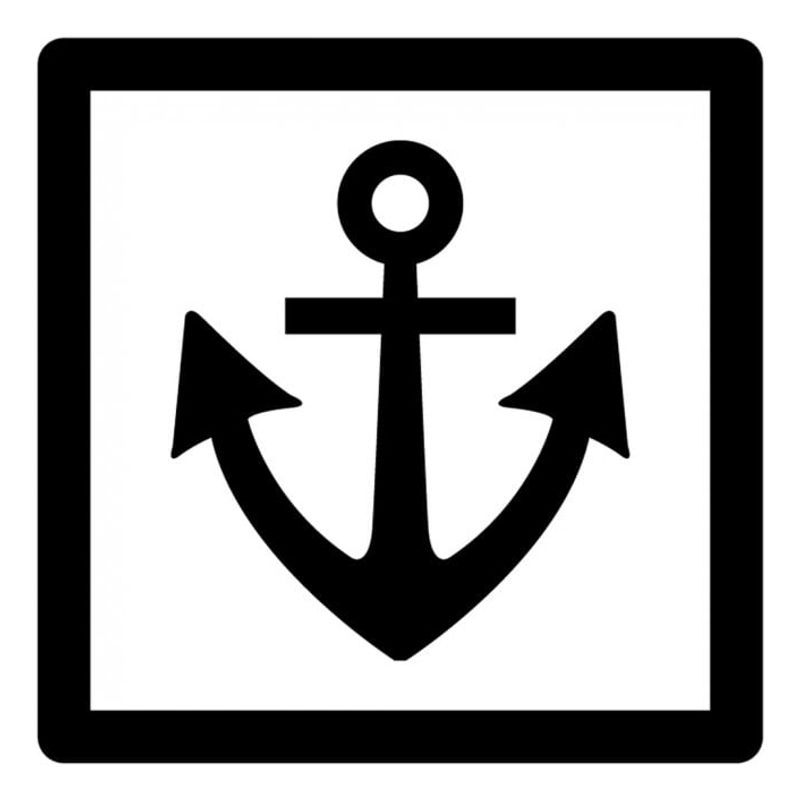 GENERICO - Decomural Anchor Badge Sailing Transport WS-34608