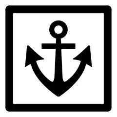 GENERICO - Decomural Anchor Badge Sailing Transport WS-34608