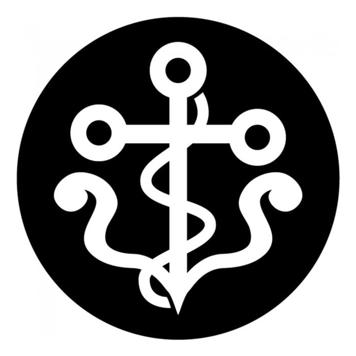 GENERICO - Decomural Anchor Rope Badge Ships Sailing WS-34609