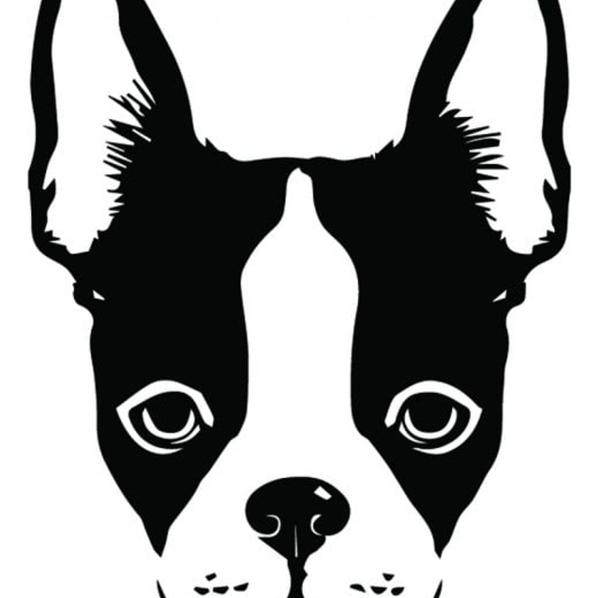 GENERICO - Decomural Boston Terrier Dog Pet Animals WS-34672