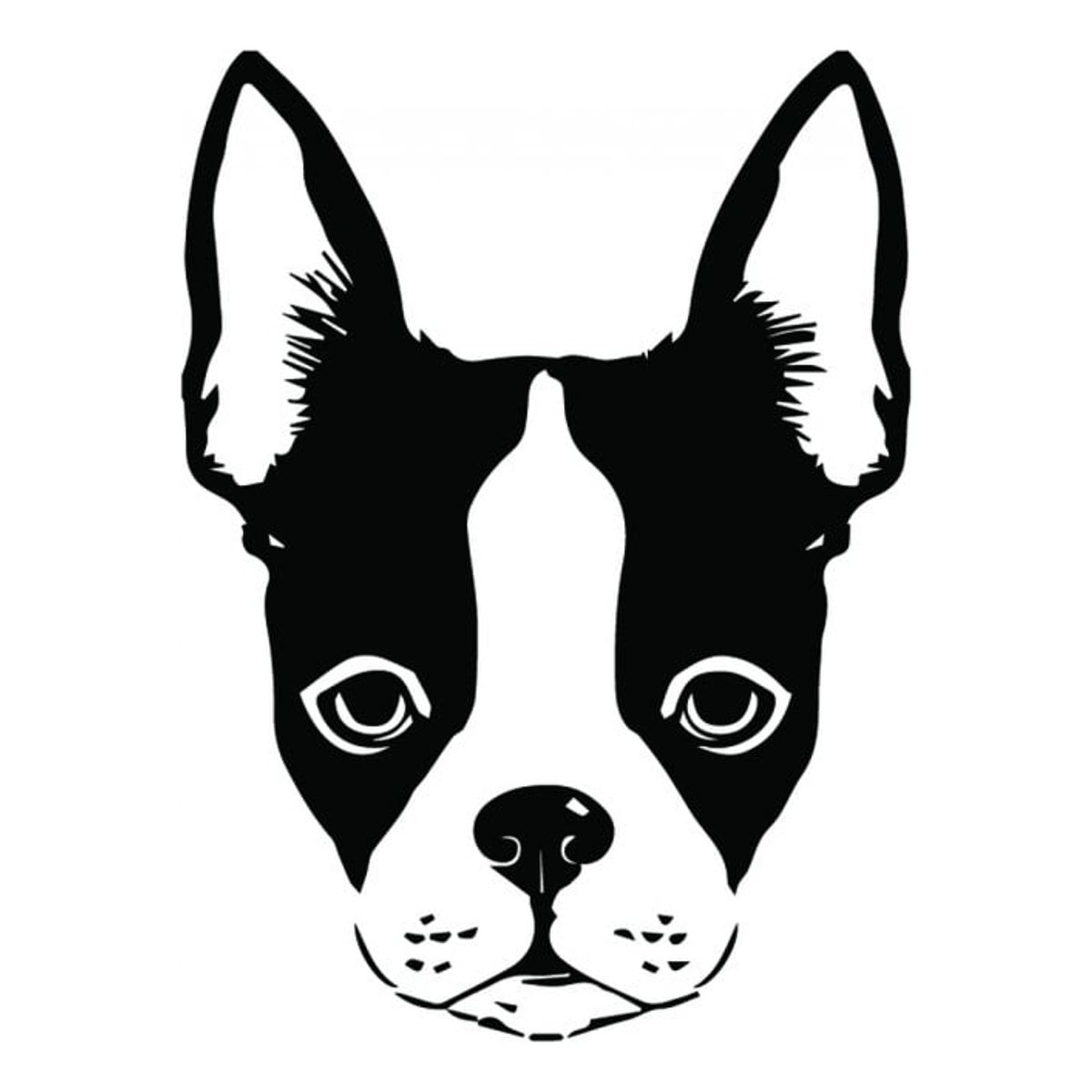 GENERICO - Decomural Boston Terrier Dog Pet Animals WS-34672