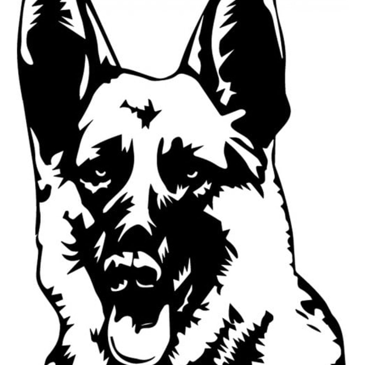 GENERICO - Decomural German Shepherd Dog Pets WS-34694