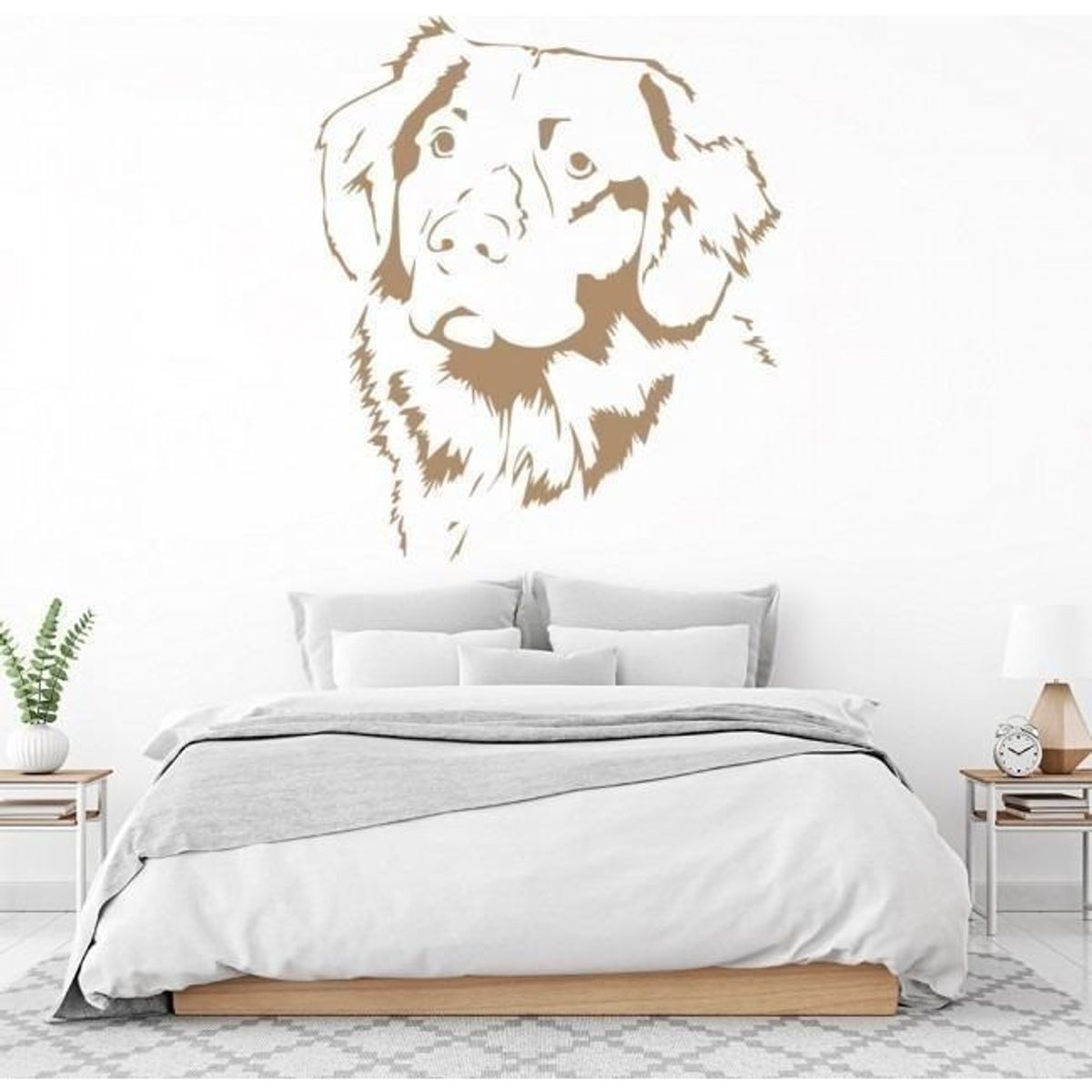 GENERICO - Decomural Golden Retriever Dog WS-34697