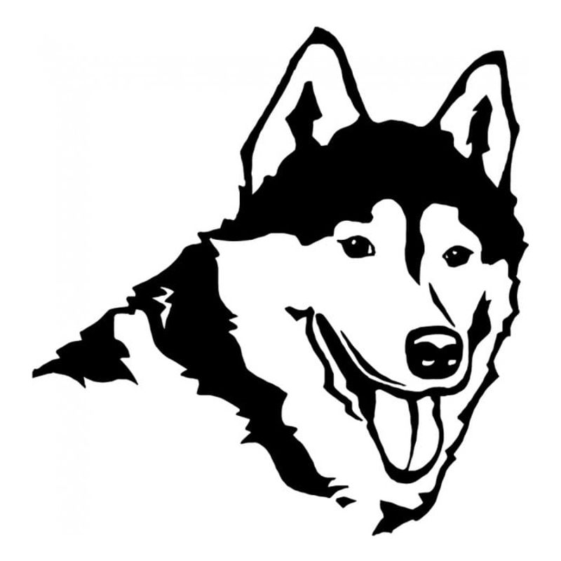GENERICO - Decomural Husky Dog WS-34702