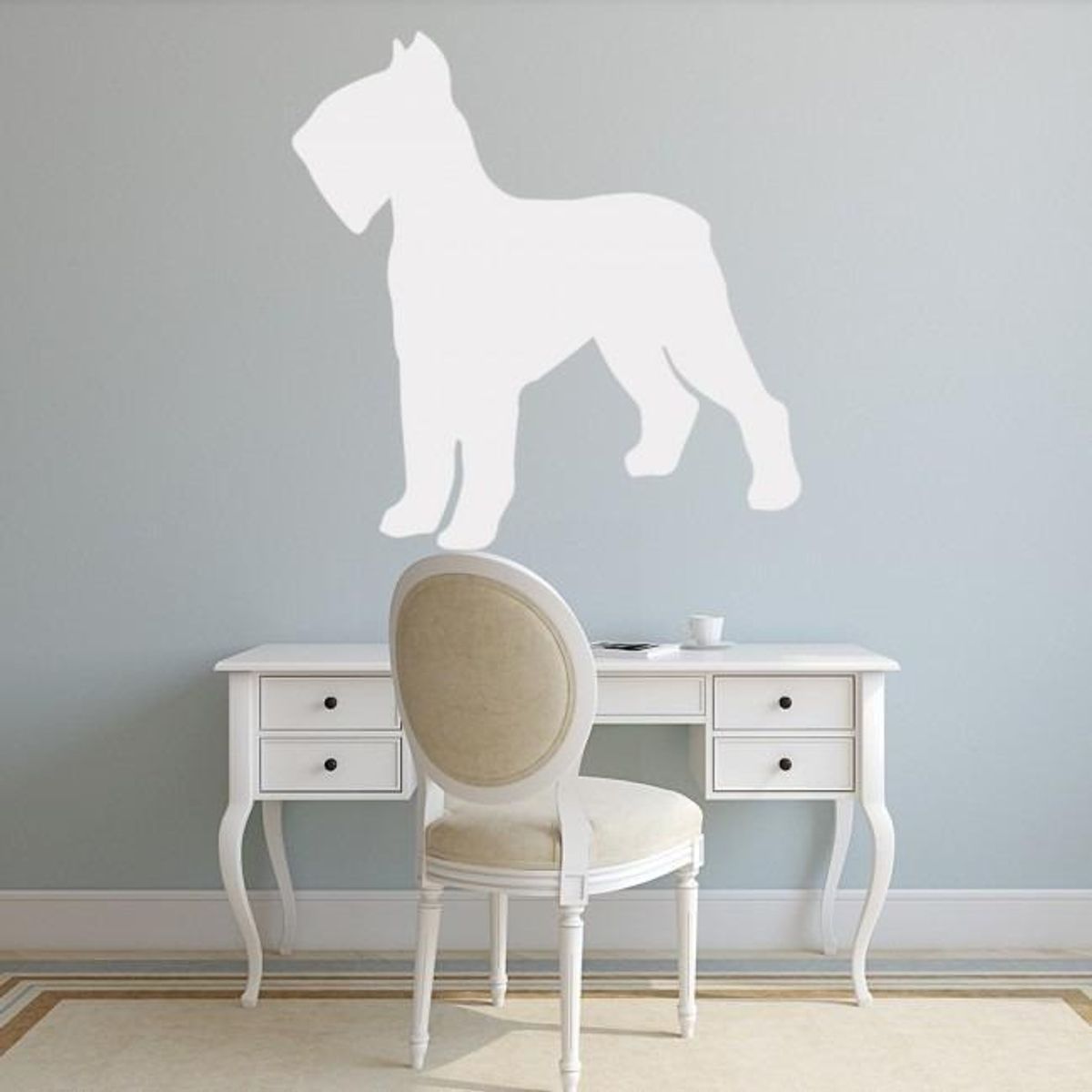 GENERICO - Decomural Schnauzer Dog Canine Pets WS-34696