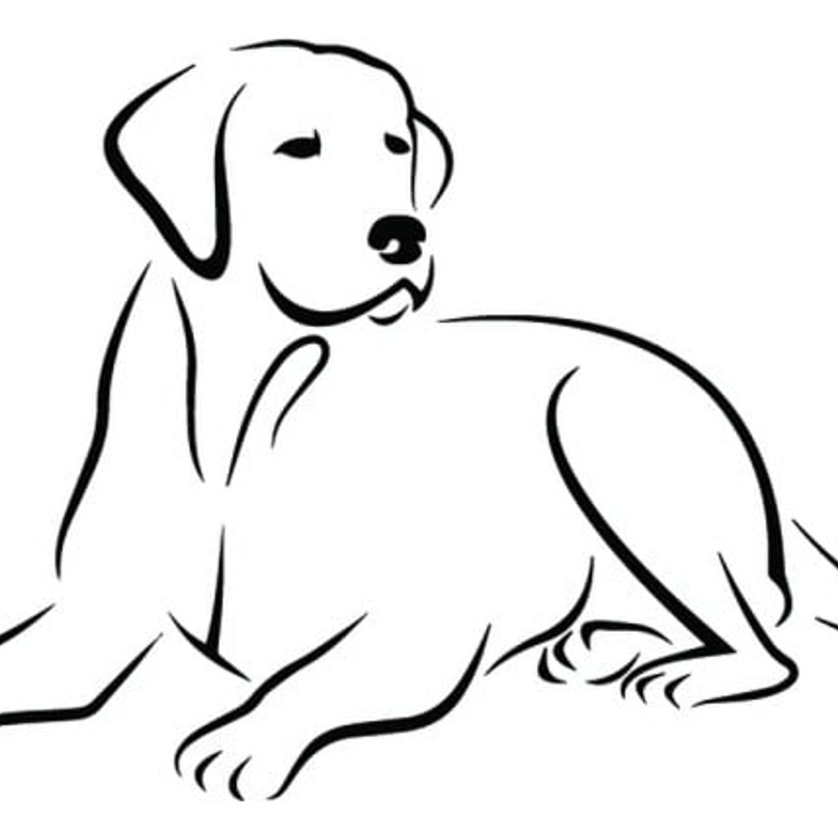 GENERICO - Decomural Sitting Labrador Dog WS-34708