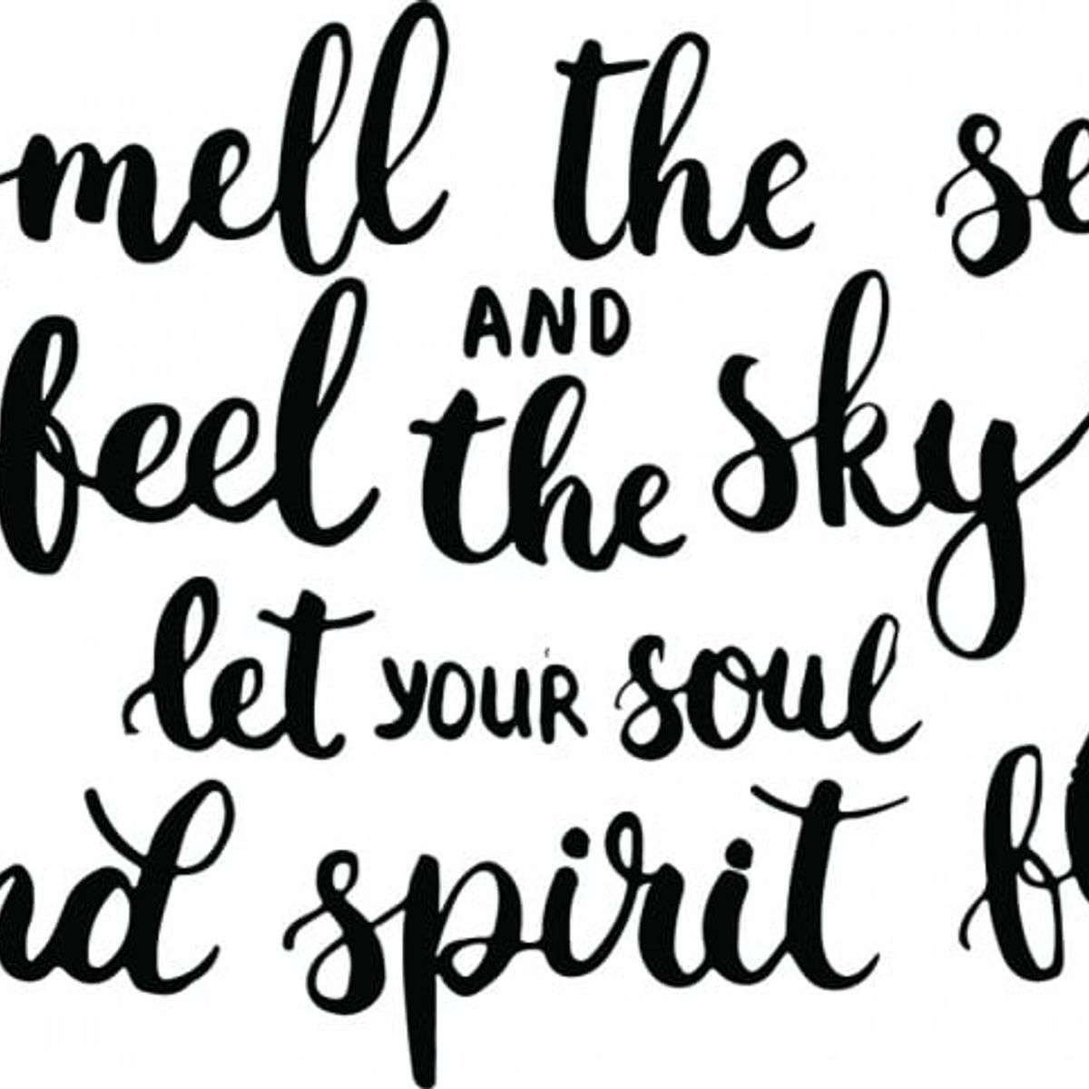 GENERICO - Decomural Smell The Sea Inspirational WS-45623