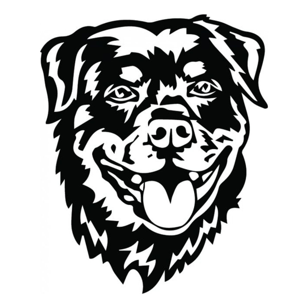 GENERICO - Decomural Rottweiler Dog Pets Animals WS-34717