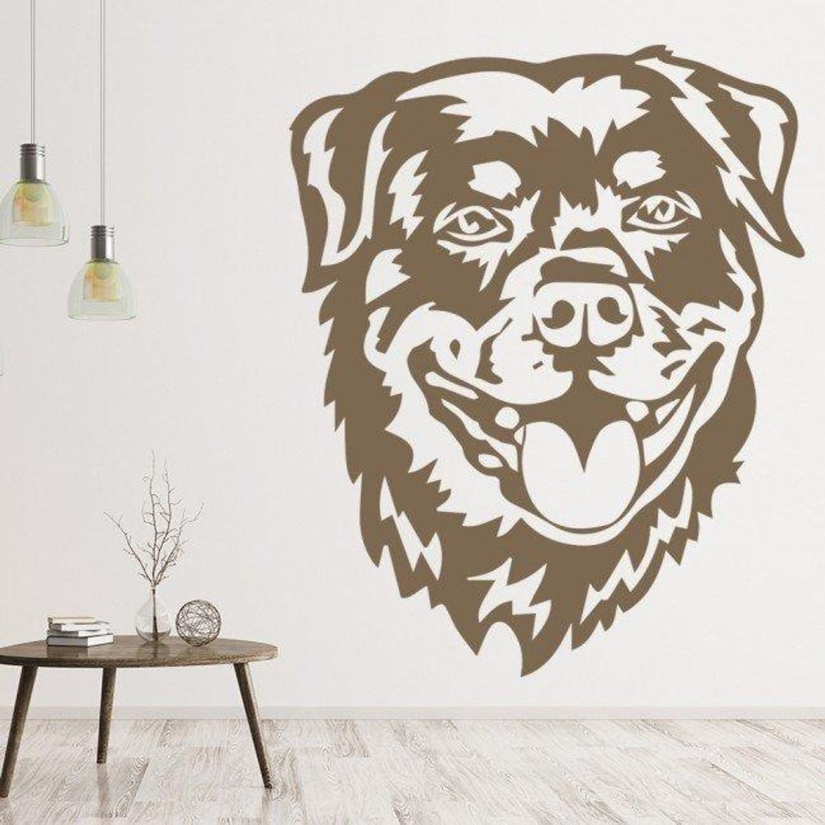 GENERICO - Decomural Rottweiler Dog Pets Animals WS-34717
