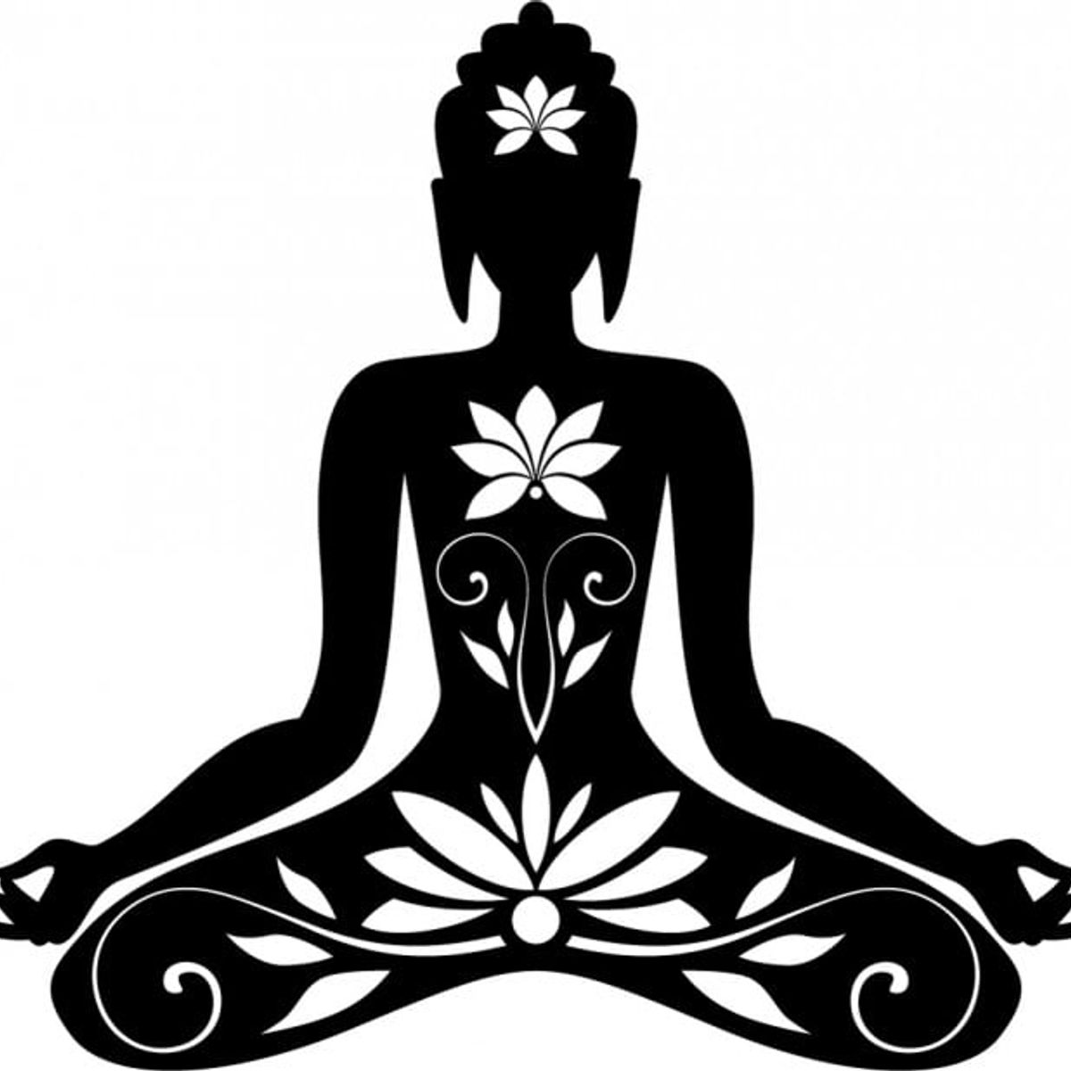 GENERICO - Decomural Yoga Lotus Flower WS-45640