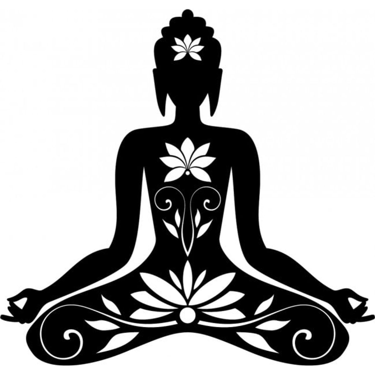 GENERICO - Decomural Yoga Lotus Flower WS-45640