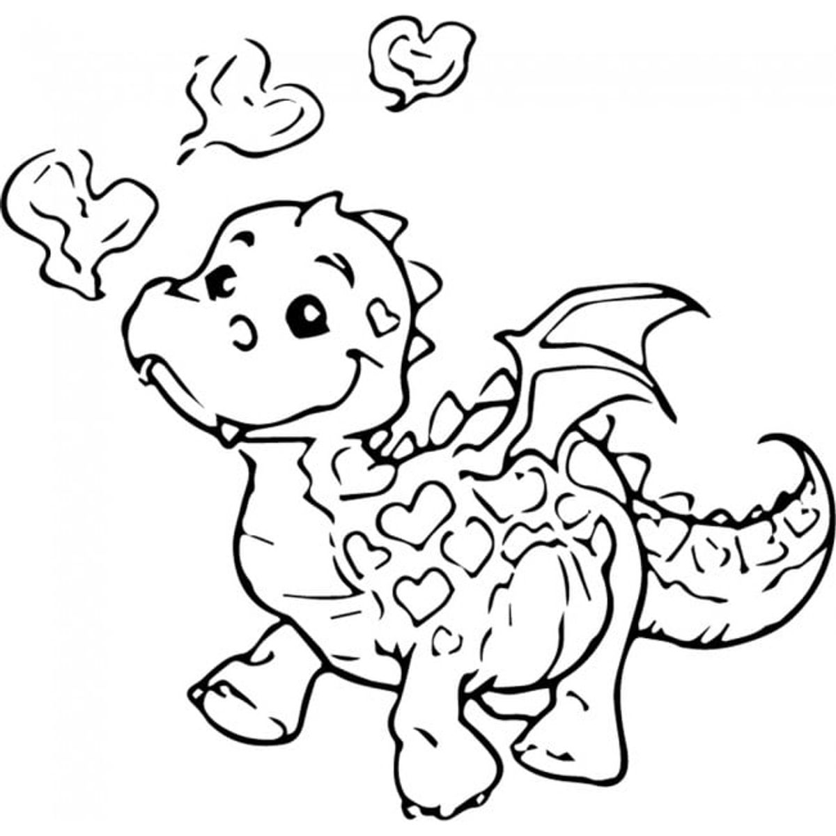 GENERICO - Decomural Baby Dragon Fantasy Nursery WS-35520