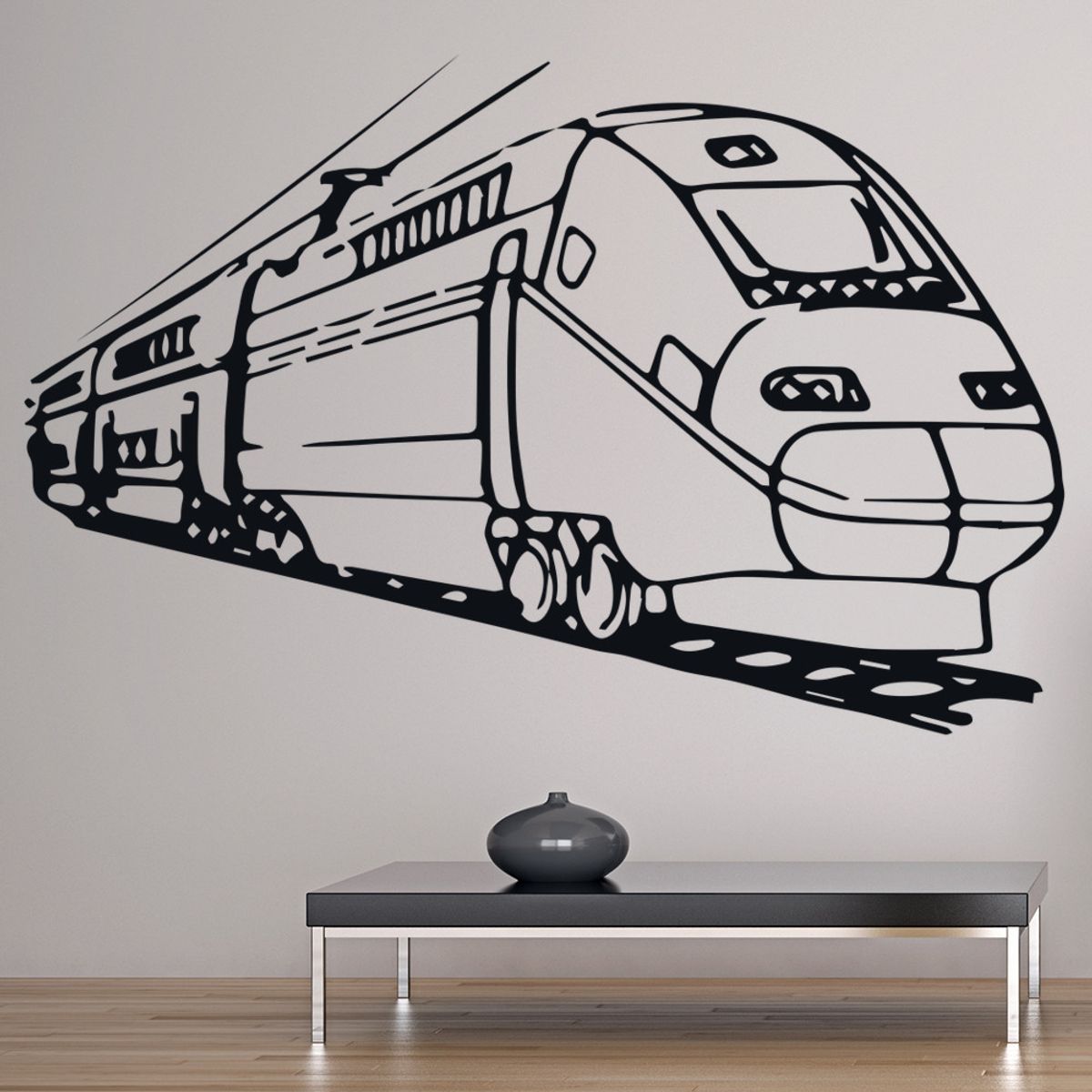 GENERICO - Decomural Modern Train Train Transport WS-35557