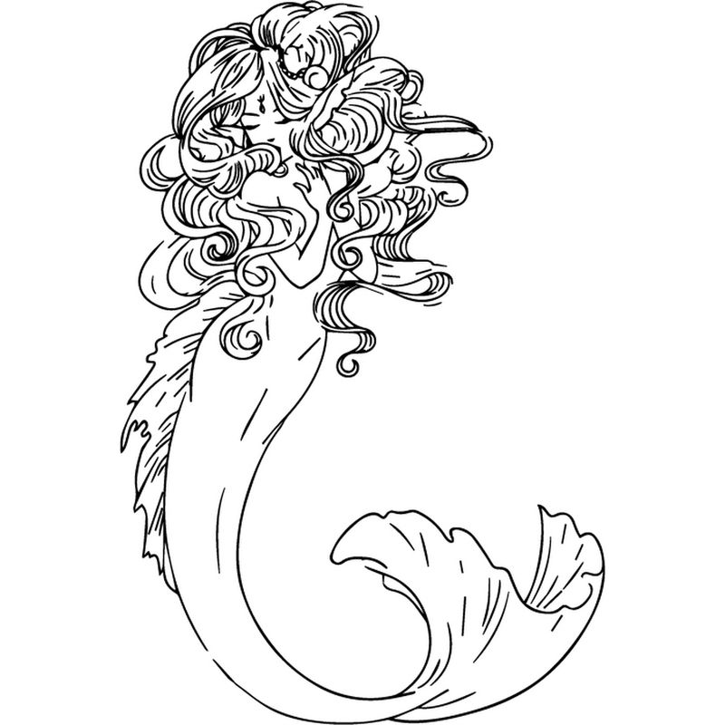GENERICO - Decomural Mermaid Fairy Tale WS-35565