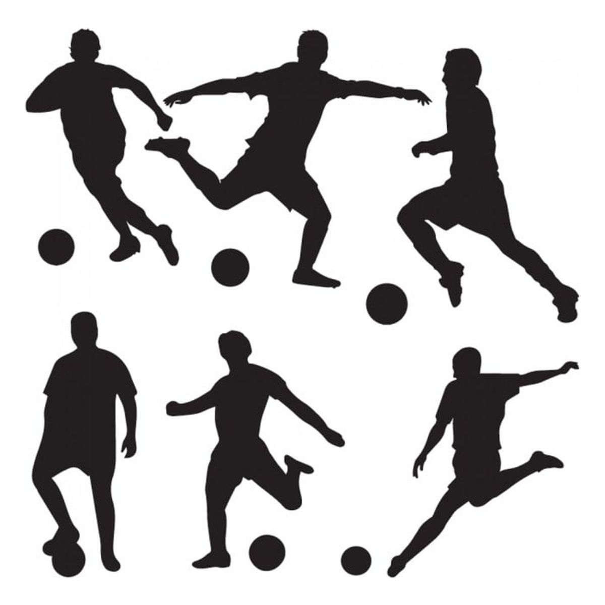 GENERICO - Decomural Football Players Ball Sports Set WS-33258