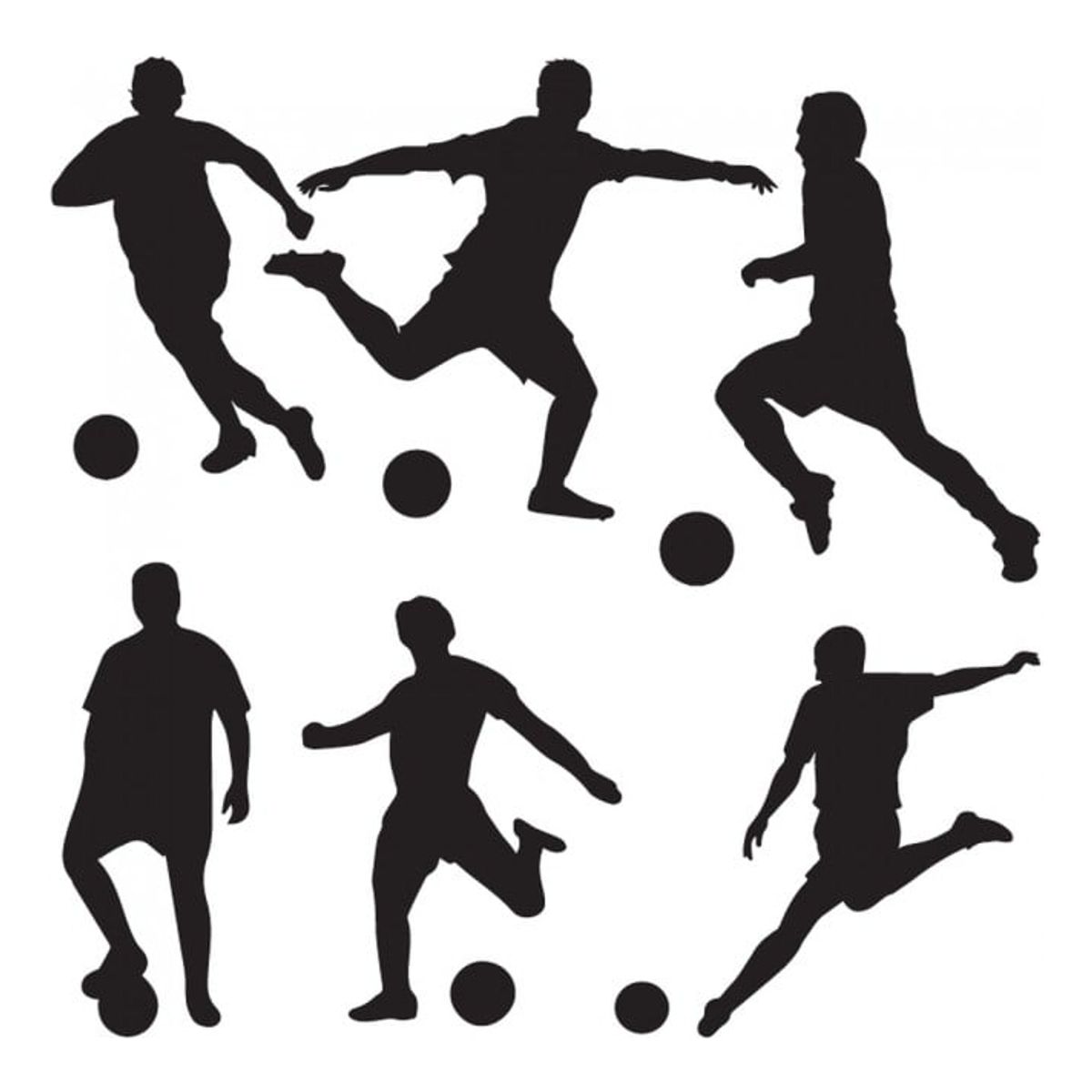 GENERICO - Decomural Football Players Ball Sports Set WS-33258