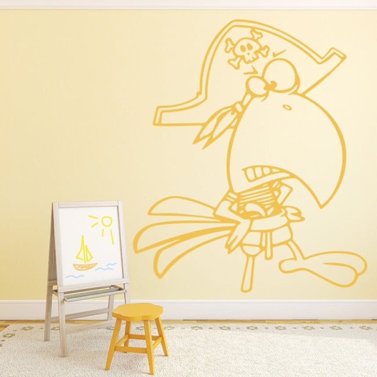 GENERICO - Decomural Parrot Pirate WS-35590