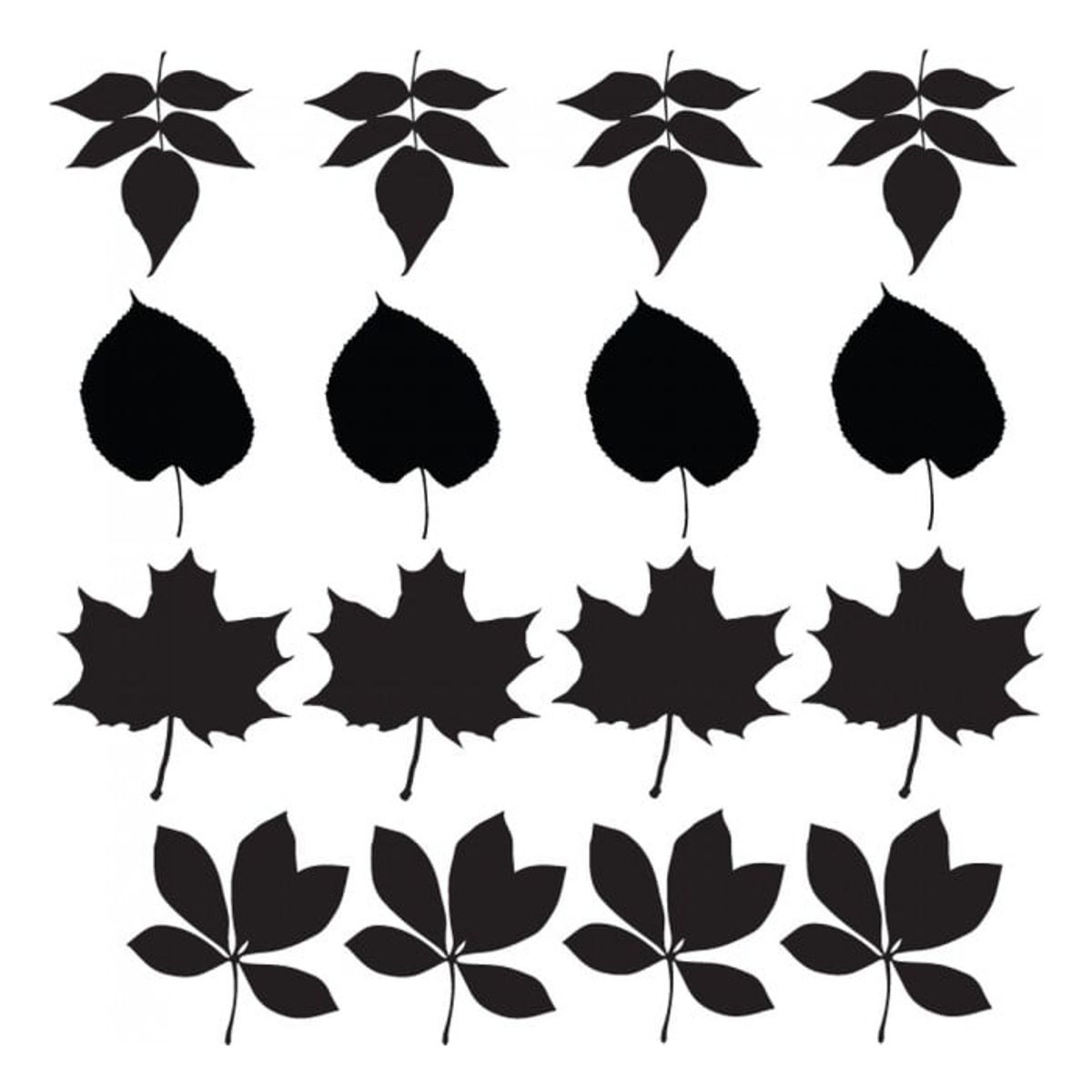 GENERICO - Decomural Leaf Group Set WS-33278