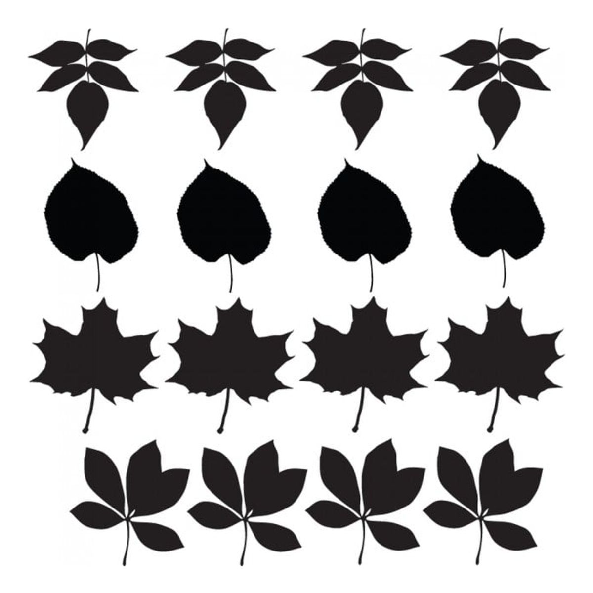 GENERICO - Decomural Leaf Group Set WS-33278