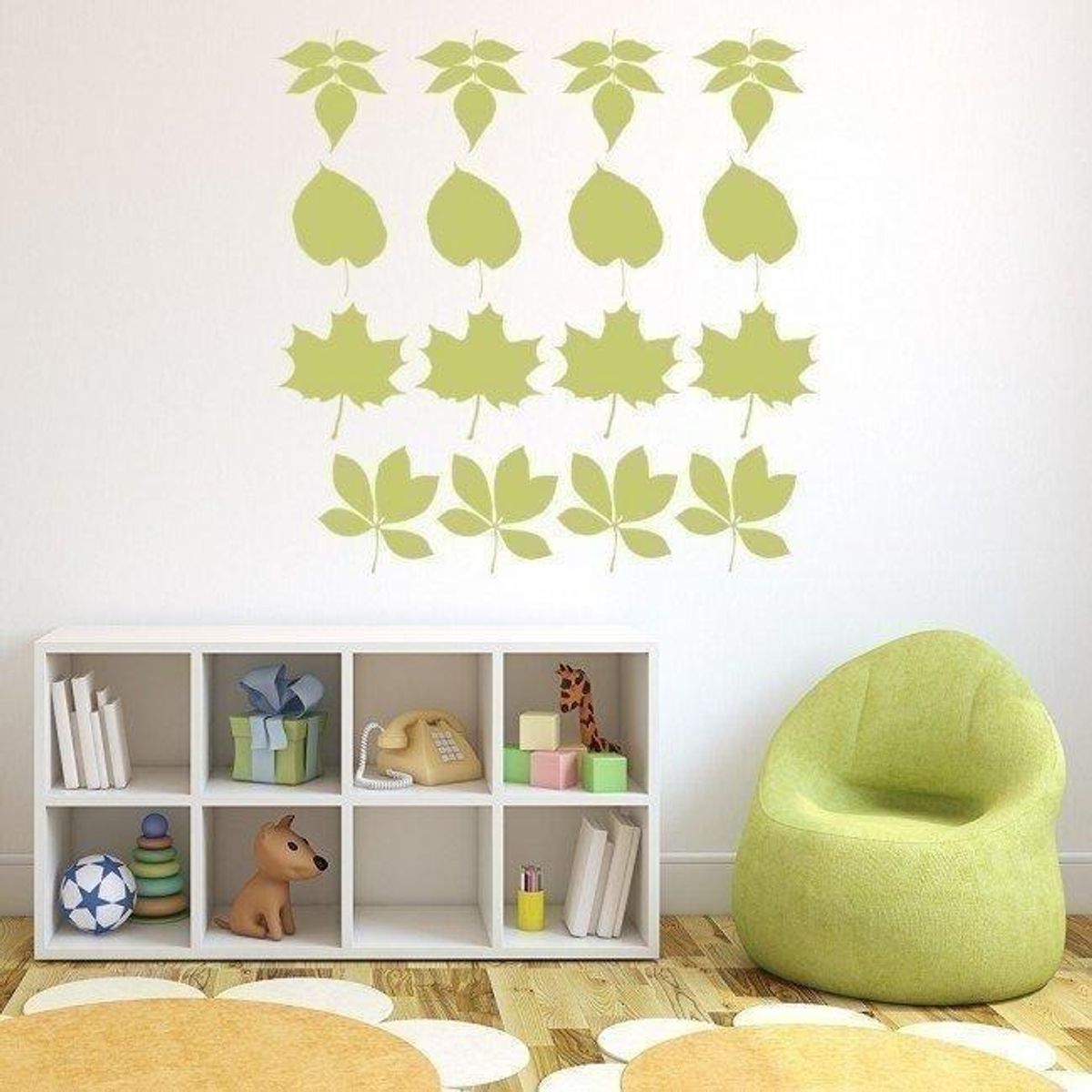 GENERICO - Decomural Leaf Group Set WS-33278